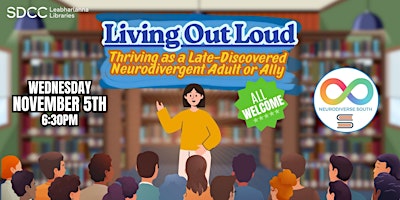 Image principale de Neurodiverse South Dublin: Living Out Loud