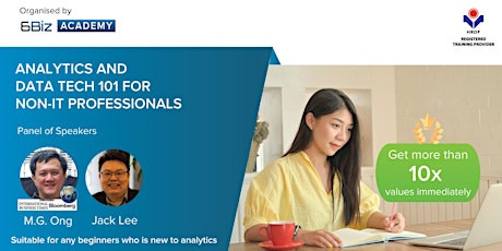 ANALYTICS AND DATA TECH 101 FOR NON-IT PROFESSIONALS primary image