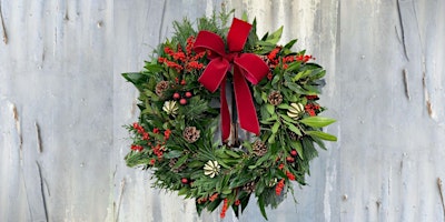 Image principale de Evergreen Wreath Workshop December 7th (2:00 pm)