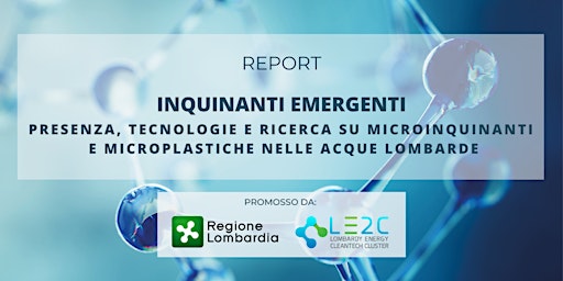REGISTRATI PER SCARICARE  IL REPORT "Inquinanti Emergenti" primary image
