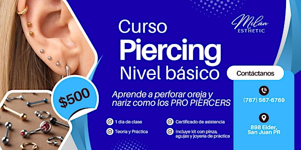 Curso de Piercing - Nivel básico