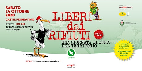 Liberi dai rifiuti 2020 a Castelfiorentino