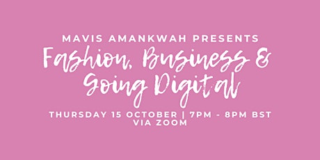 Fashion, Business & Going Digital primary image