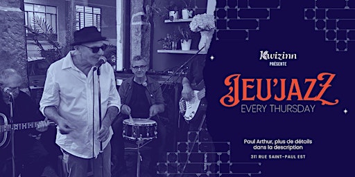 Blues Night in Montreal's Old Port feat. Paul Arthur Band primary image