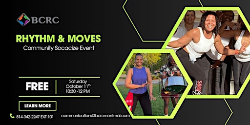 Image principale de Rhythm & Moves: Community Socacize Event