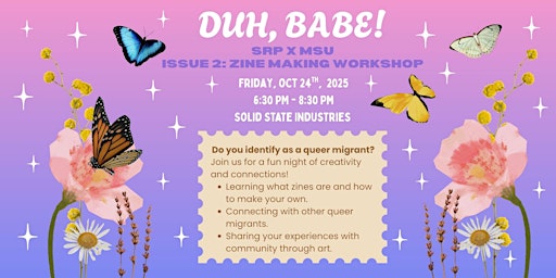 Zine Making Workshop - For Queer Migrants primary image