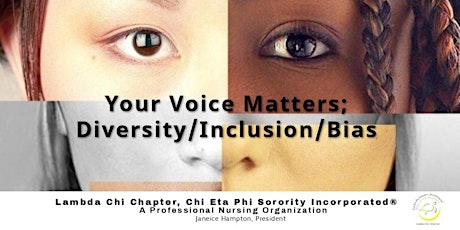 Your Voice Matter: Diversity/ Inclusion/ Bias primary image