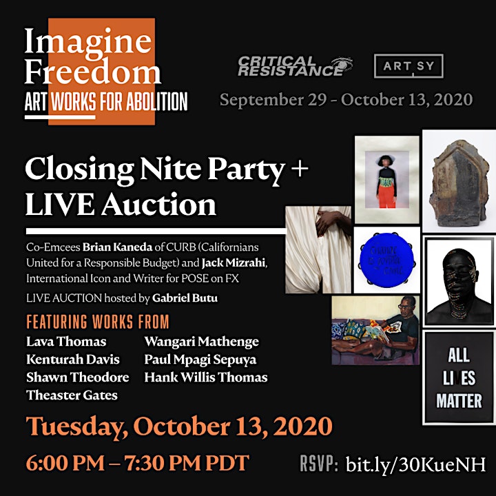 
		Imagine Freedom: Art Works for Abolition // Closing Live Auction event image
