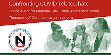 Confronting COVID-related hate - online event primary image
