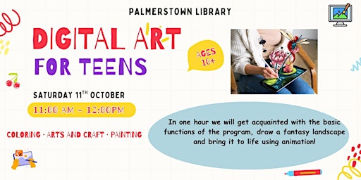 Image principale de DIGITAL ART FOR TEENS
