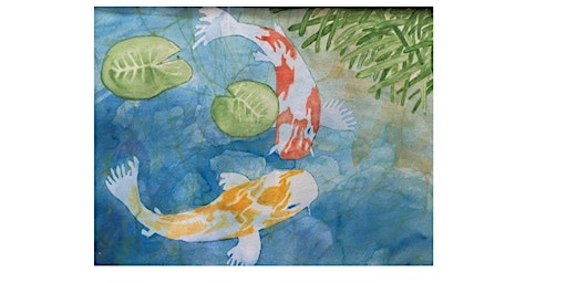 Image principale de Art Night - Koi Watercolour Painting