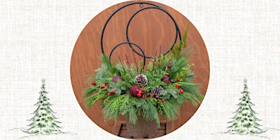 Image principale de Festive Hoop Urn Workshop