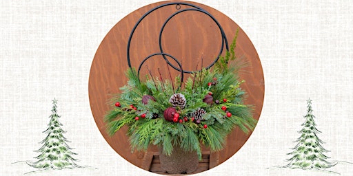 Image principale de Festive Hoop Urn Workshop