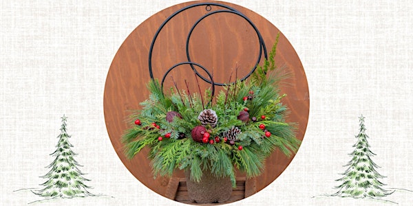 Festive Hoop Urn Workshop