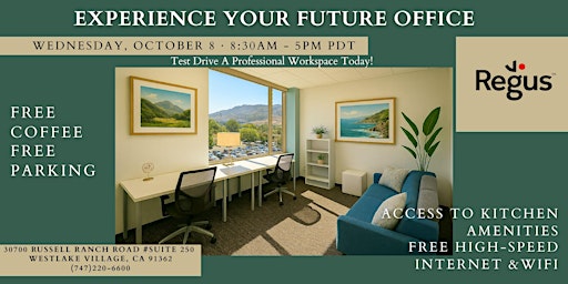 Image principale de Experience Your Future Office: Test Drive a Workspace Today!