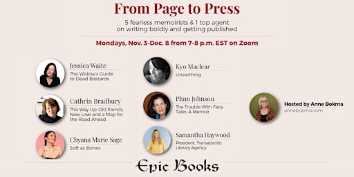 From Page to Press:  Fall Monday Memoir Series primary image