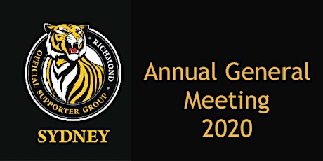 2020 Sydney Tigers AGM primary image