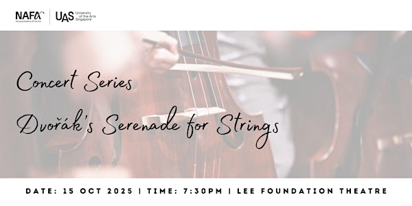 Concert Series: Dvořák’s Serenade for Strings