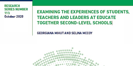 Student and School Leader Experience of Educate Together Second-Level primary image