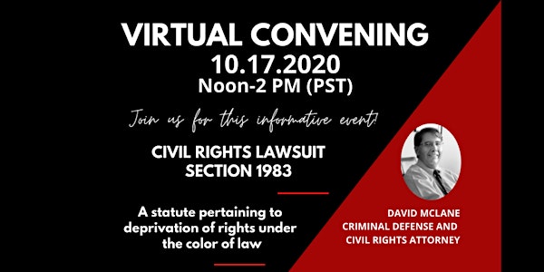 EN Virtual Convening: Civil Rights Section 1983 Presentation & Discussion