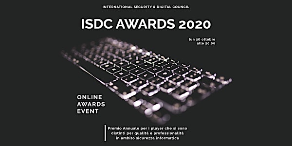 ISDC Awards 2020
