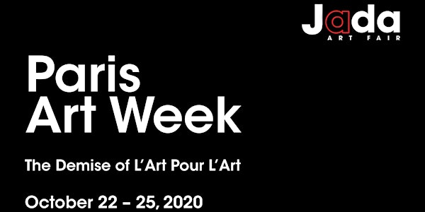 JadaTalks during Paris Art Week [Online Art Talks and Art Discussion]