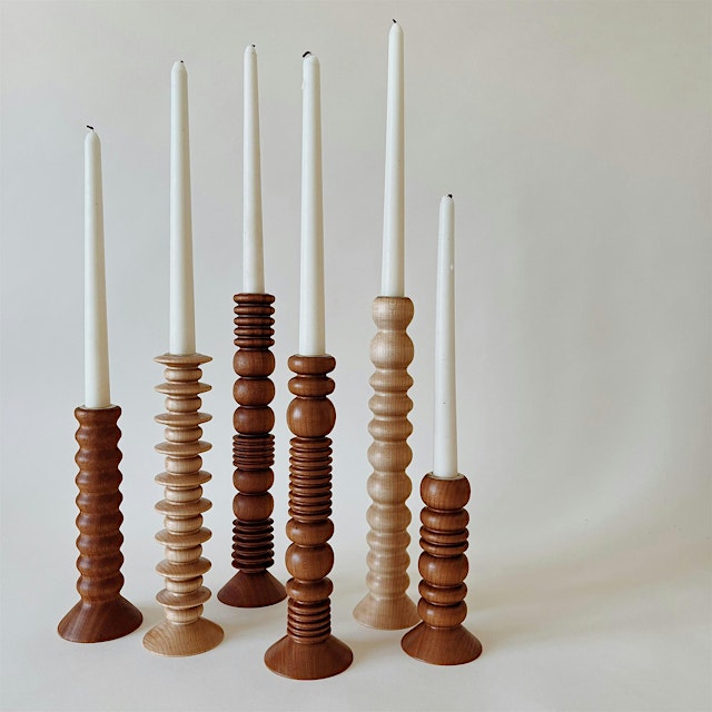Woodturning: Candle Holders with Hanna Dausch primary image