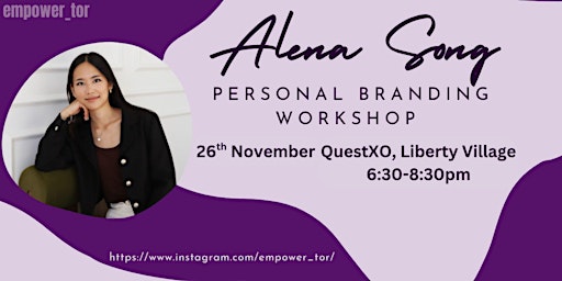 Image principale de Toronto Women Networking & Educational Workshop: How to Build Your Brand