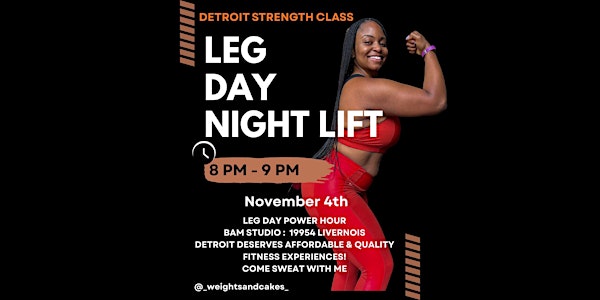 DETROIT STRENGTH TRAINING CLASS