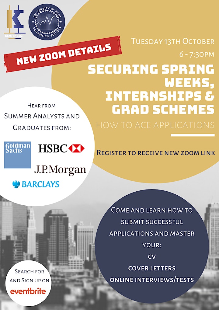 Securing Finance Spring Weeks, Internships & Grad Schemes image