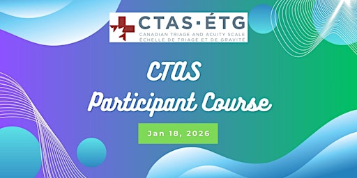 Image principale de CTAS Participant Course - Jan 18
