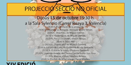 15 Oct - PROJECCIÓ SECCIÓ NO OFICIAL. XIVa EDICIÓ CORTOCOMENIUS