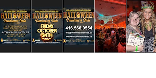 Immagine principale di Million Dollar Smiles Halloween Fundraiser Gala