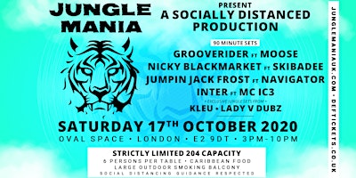 Jungle Mania presents a Socially Distanced Promotion #2 Poster