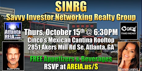 SYNRG Networking Event for Real Estate Investors, Agents & Industry Pros primary image