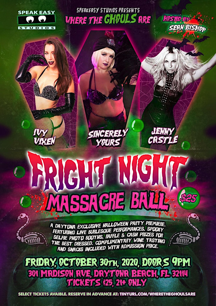 
		Where The "Ghouls" Are- Fright Night Massacre Ball image
