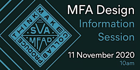 Imagem principal de SVA MFA Design Information Session