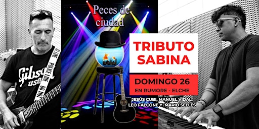 TRIBUTO SABINA - PECES DE CIUDAD primary image