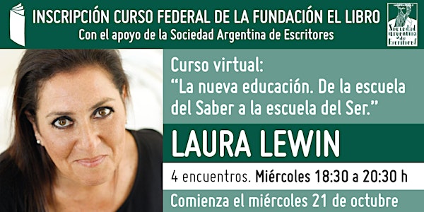 Curso virtual: “La nueva educación.”, a cargo de Laura Lewin
