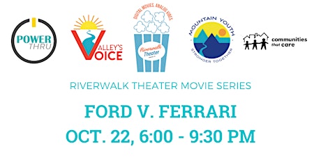 FREE: Ford v. Ferrari @ Riverwalk Theater primary image