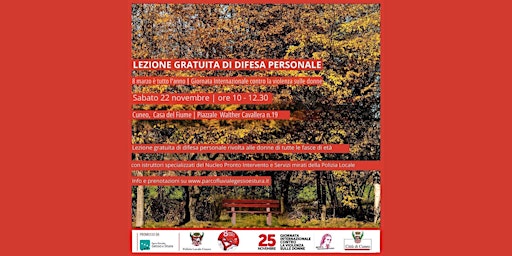 Image principale de DIFESA PERSONALE | Giornata Internazionale contro la violenza sulle donne
