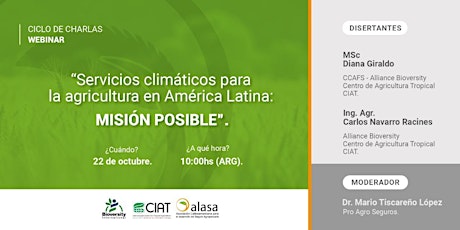 Imagen principal de Servicios climáticos para la agricultura en América Latina: Misión Posible