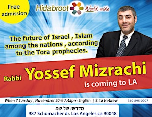 Rabbi Yossi Mizrachi in LA primary image