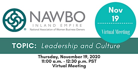 NAWBO-IE November 2020 Virtual Meeting primary image