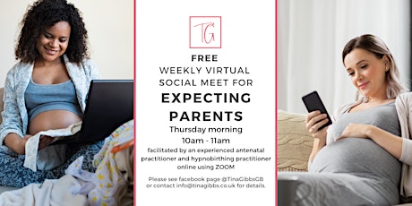 Virtual Bumps - Weekly Virtual Meet-up for pregnant families. primary image