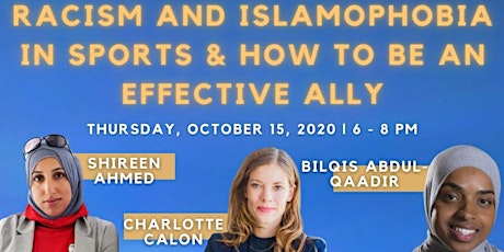 HBCC #IAM2020: Racism and Islamophobia in Sports and Effective Allyship