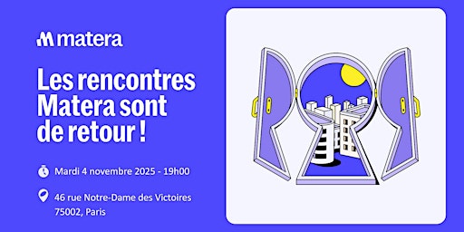 Image principale de Les Rencontres Matera 4 novembre 2025