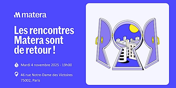 Les Rencontres Matera 4 novembre 2025