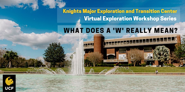 What Does a W Really Mean Exploration Workshop Series