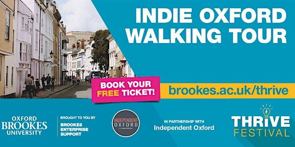 Thrive Discover Oxford with Independent Oxford